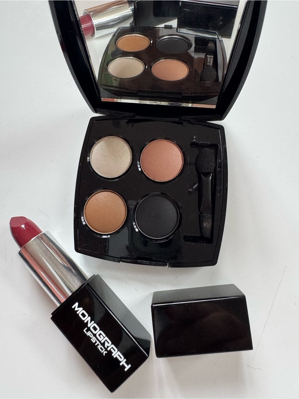 NEW- Artis Monograph 4-Color Eyeshadow Palette & Lipstick
